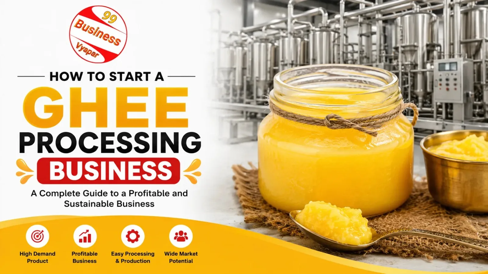 You are currently viewing How to Start a Ghee Processing Business